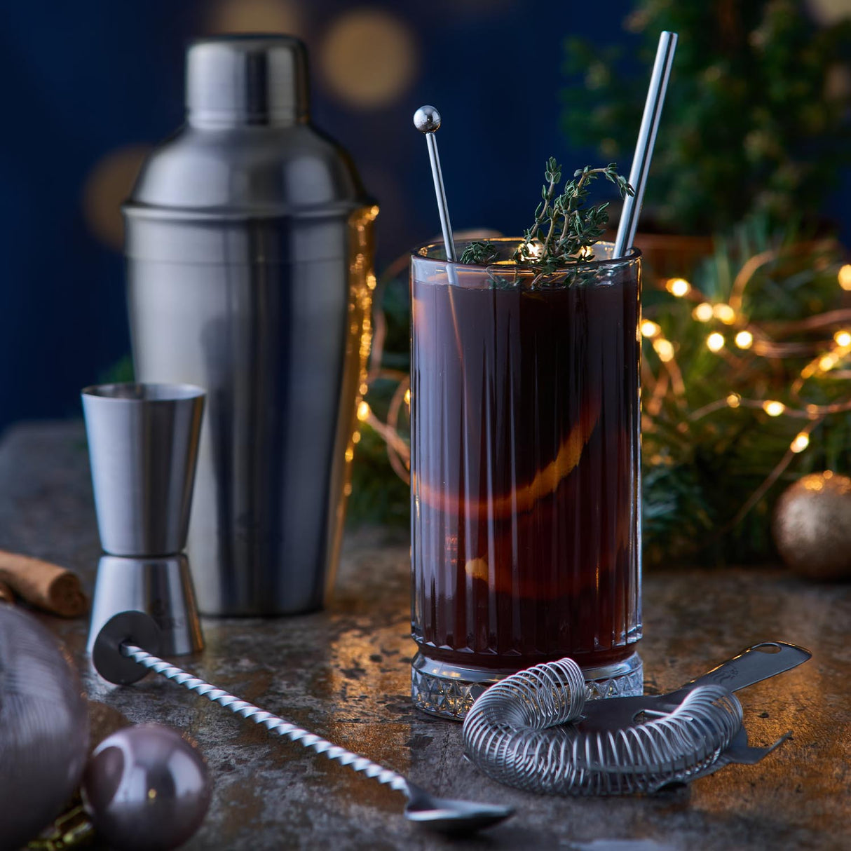 VINERS | Cocktail-Löffel, silber, Edelstahl