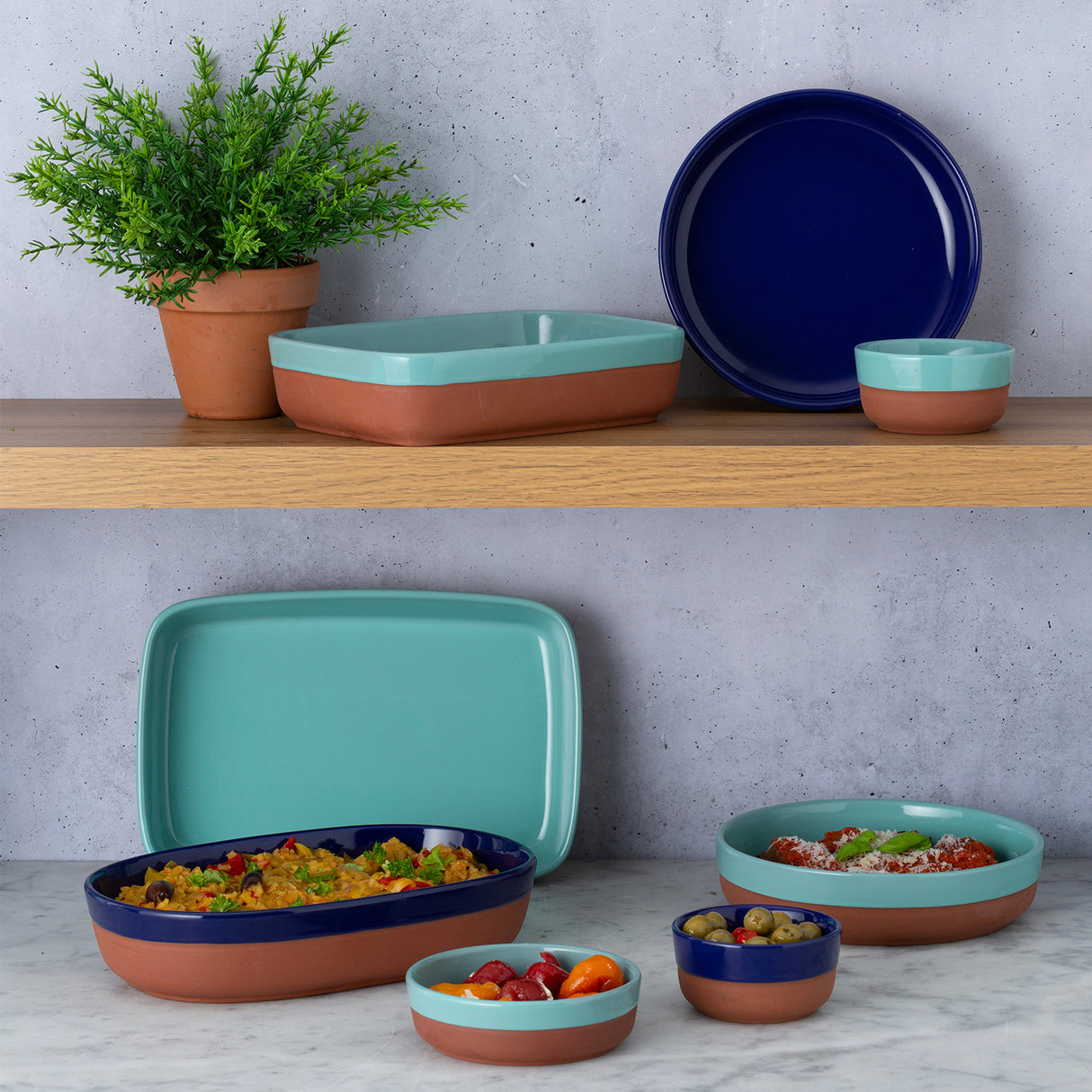 Asia Schalen-Set für Reis und Suppe