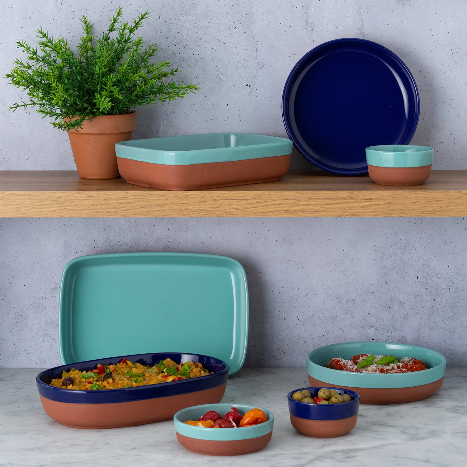 Asia Schalen-Set für Reis und Suppe