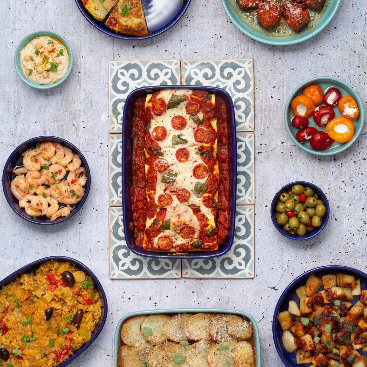 Asia Schalen-Set für Reis und Suppe