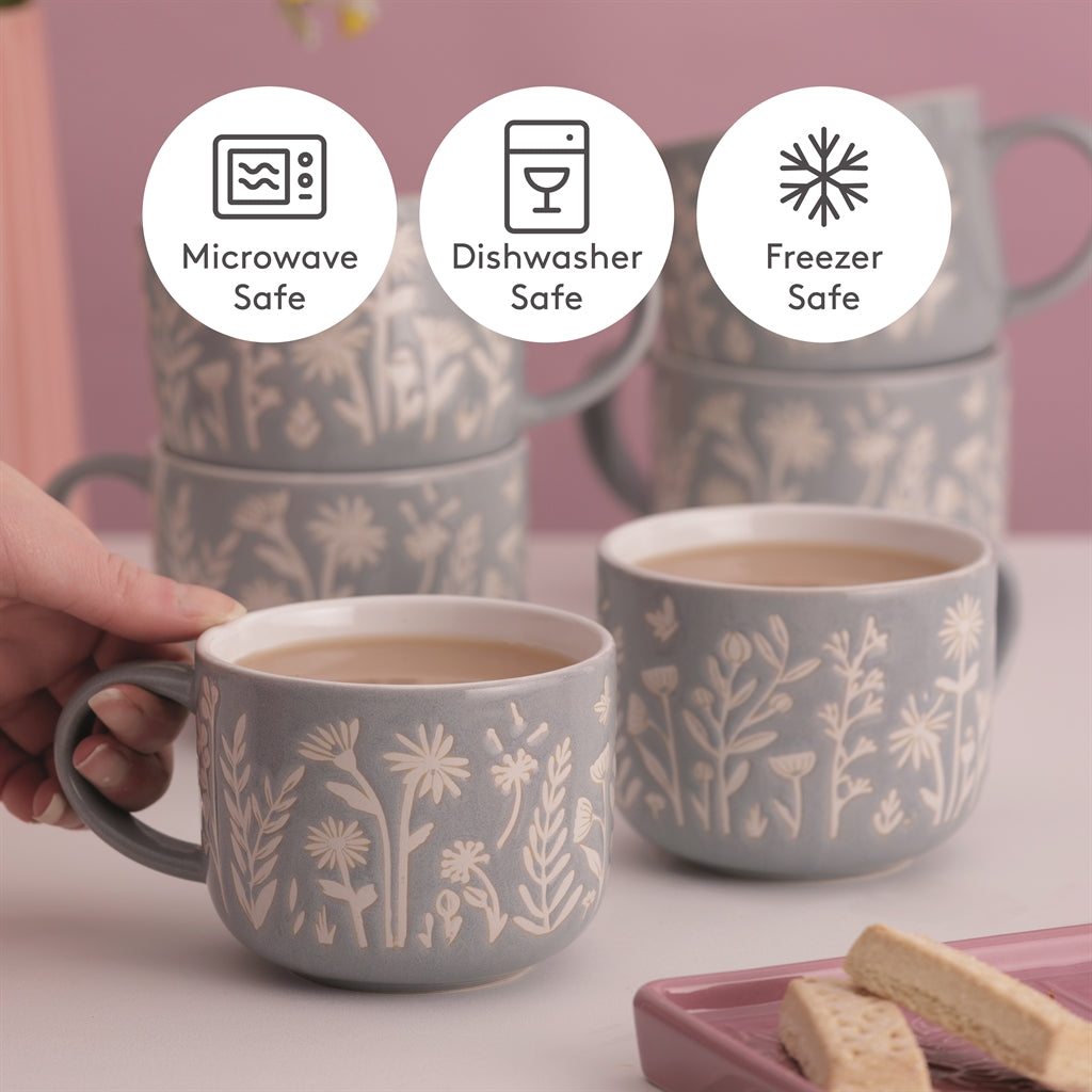 Tasse, Tulpen, salbei, 400 ml