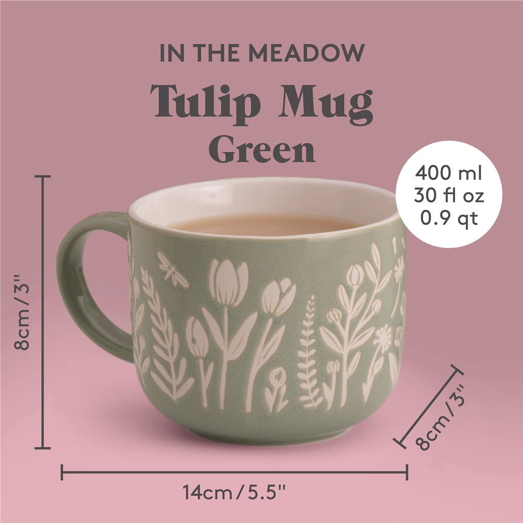 Tasse, Tulpen, salbei, 400 ml