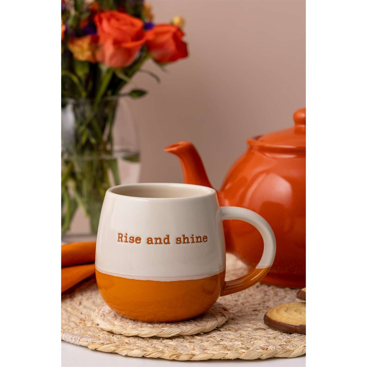 Gute Laune Tasse "Rise and Shine"