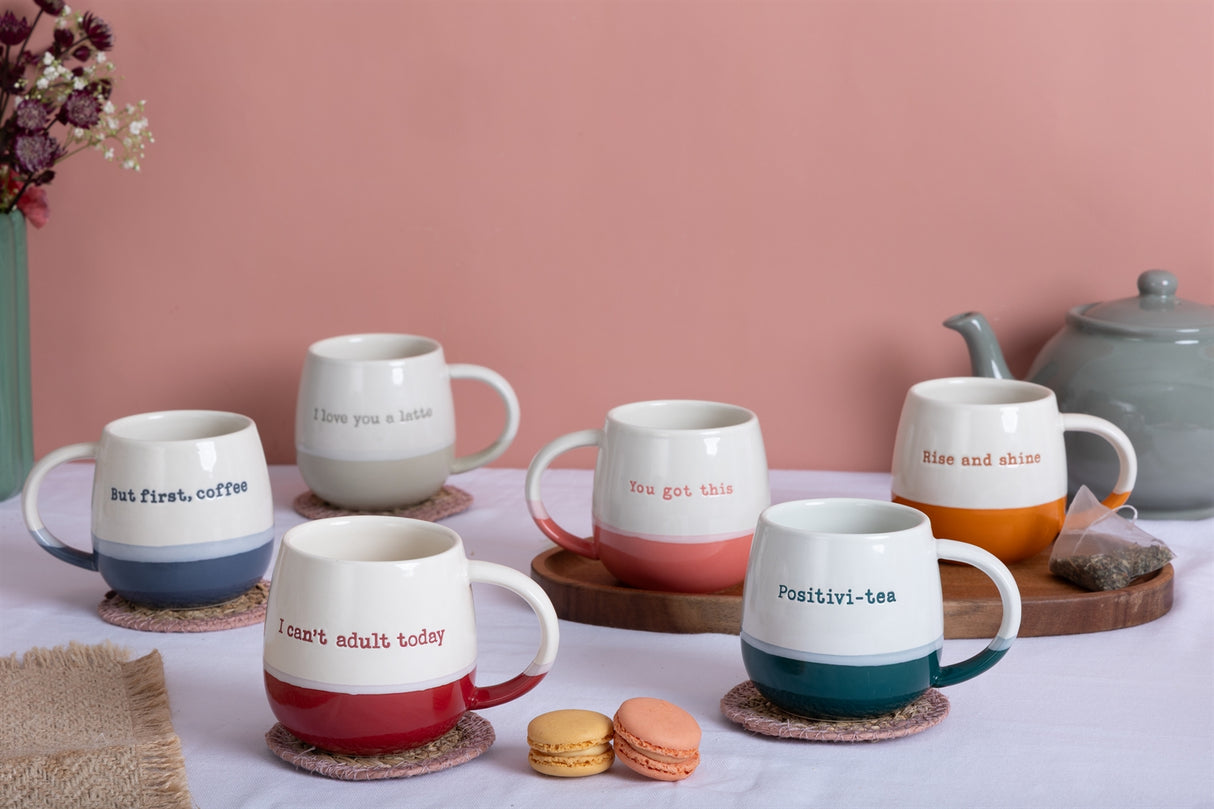 Gute Laune Tasse "Can't Adult Today"