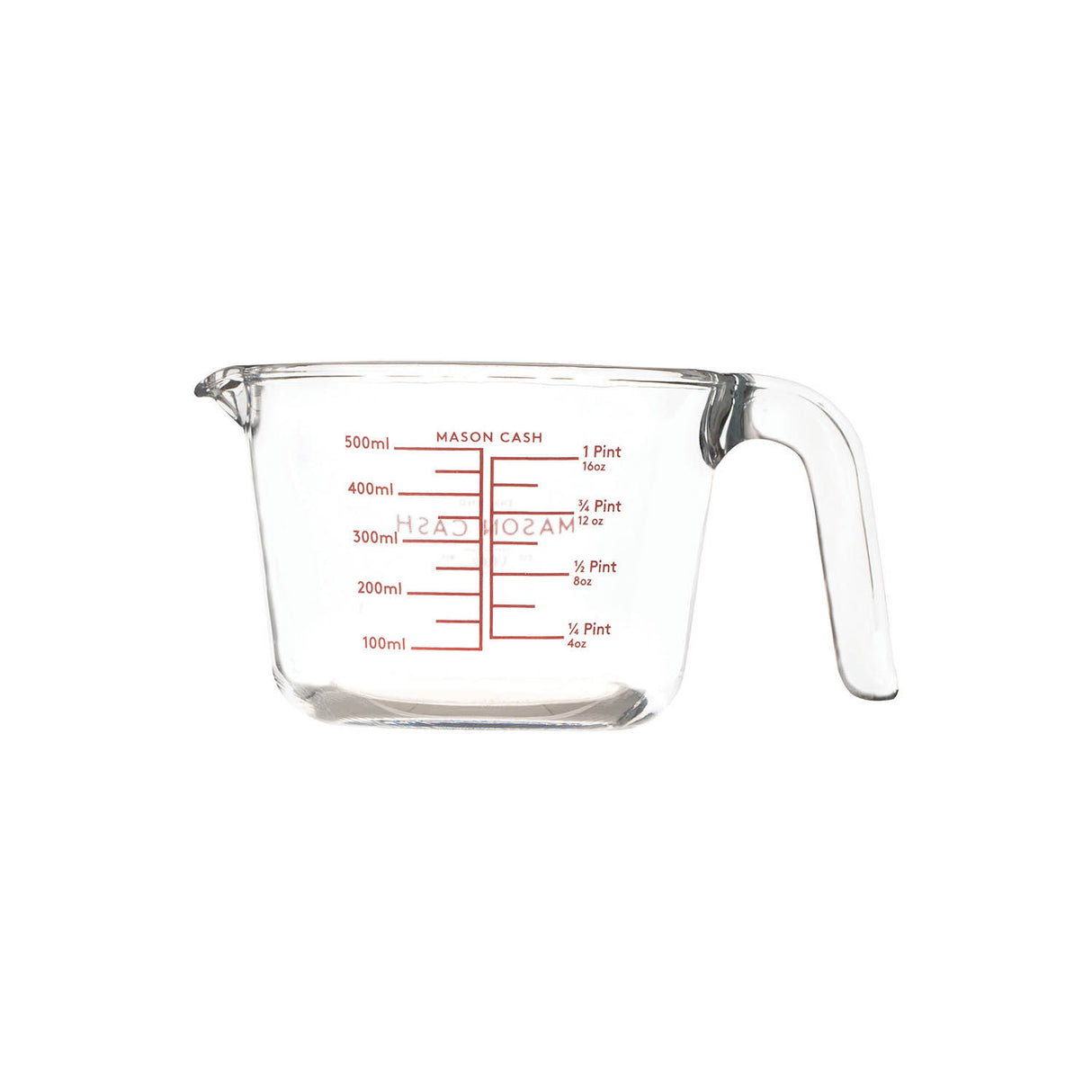 Messbehälter aus Glas, 0.5 L