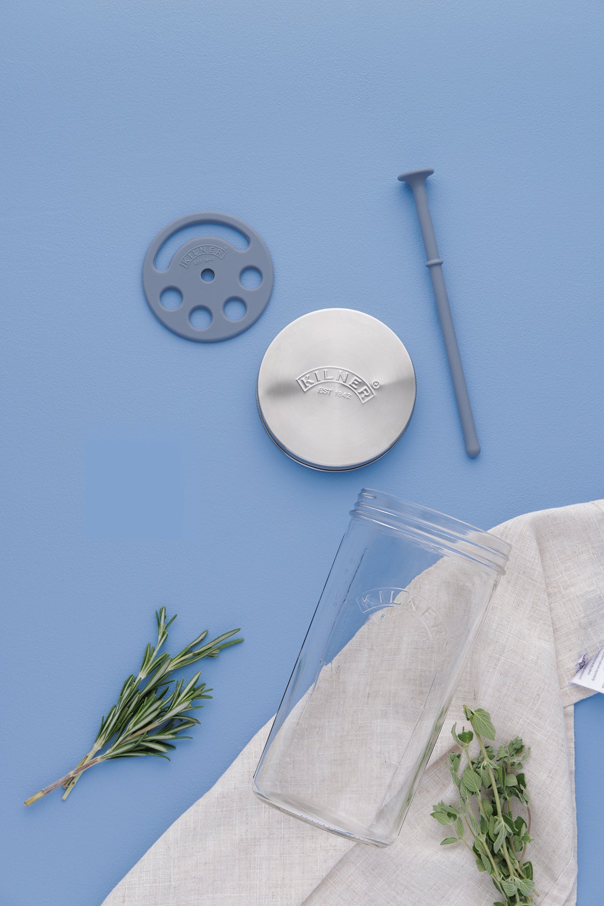 Kräuteraufbewahrungsglas, 1 Liter