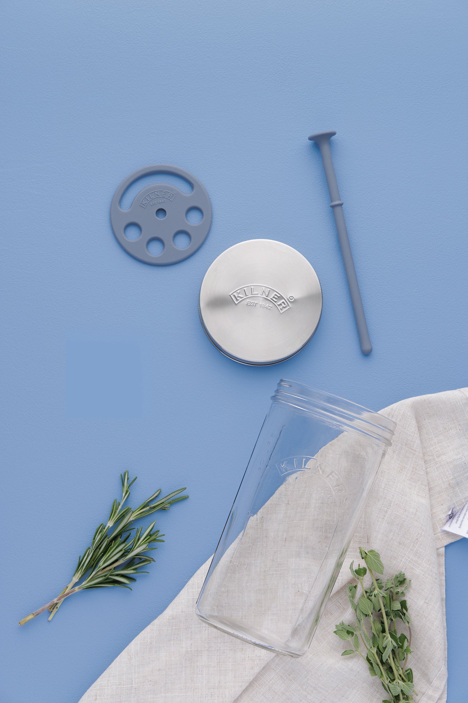 Kräuteraufbewahrungsglas, 1 Liter