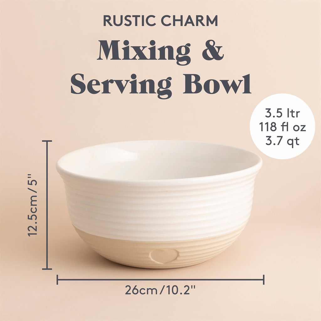 Rührschüssel, Rustic Charm, 26 cm