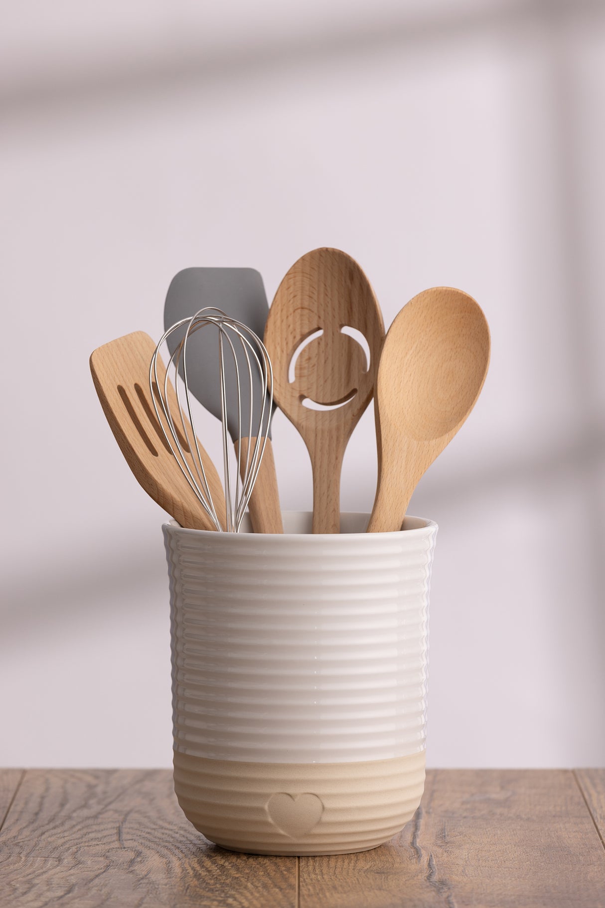 MASON CASH | Utensilienbehälter, RUSTIC CHARM, beig