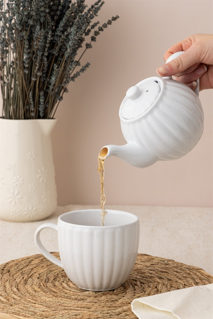 Teekanne "Luxe" weiß, 2 Tassen, 450 ml