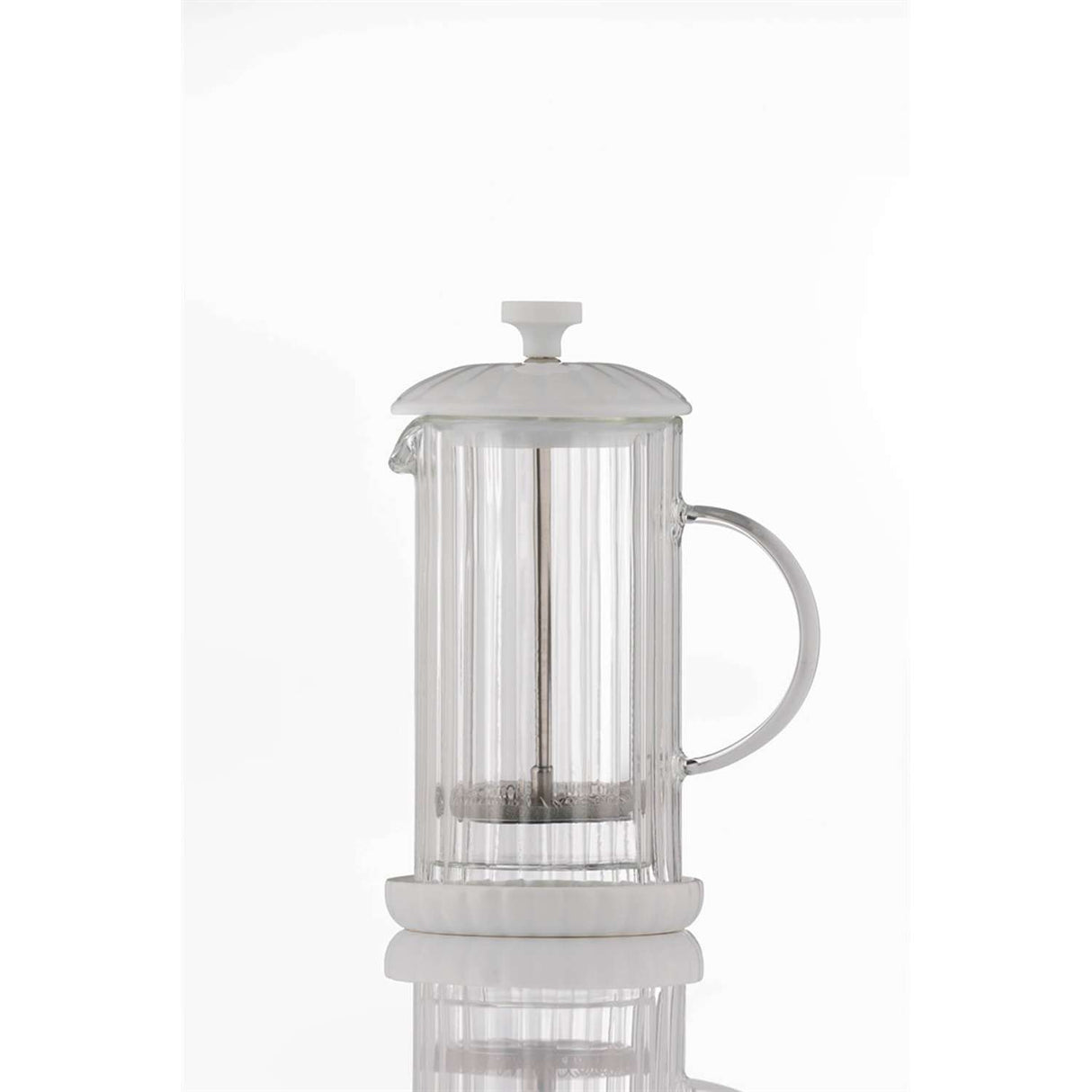 French-Press Kaffeezubreiter Luxe, weiß