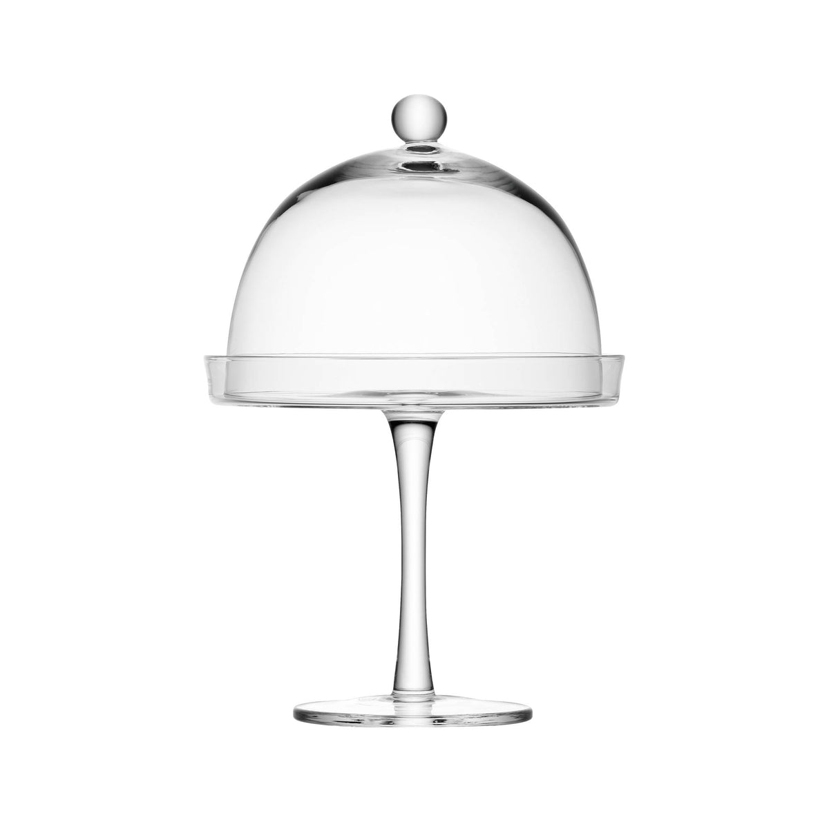 LSA | Kuchenplatte VIENNA, klar, Ø23cm, 2-tlg