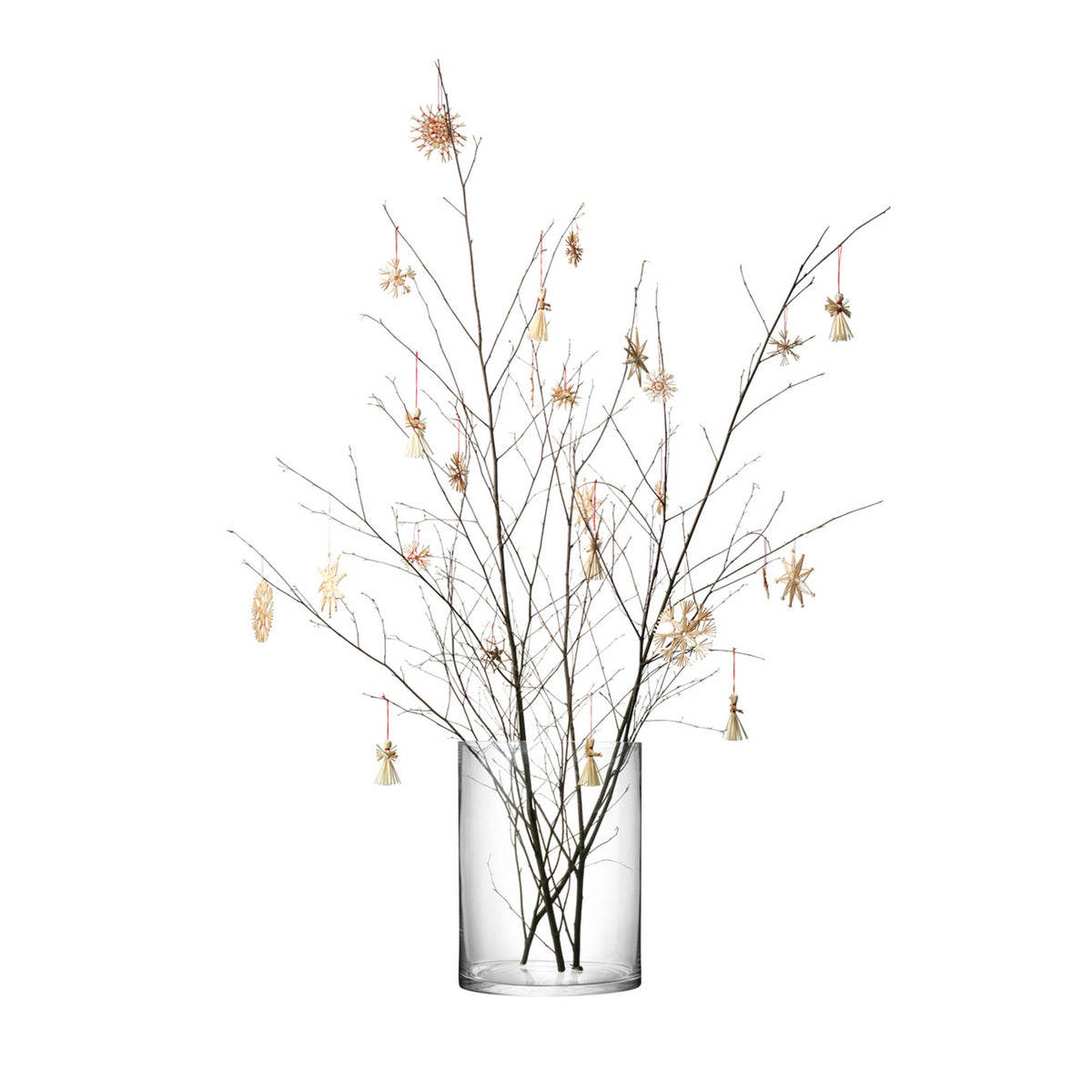 LSA | Vase, COLUMN, glasklar, H40 cm
