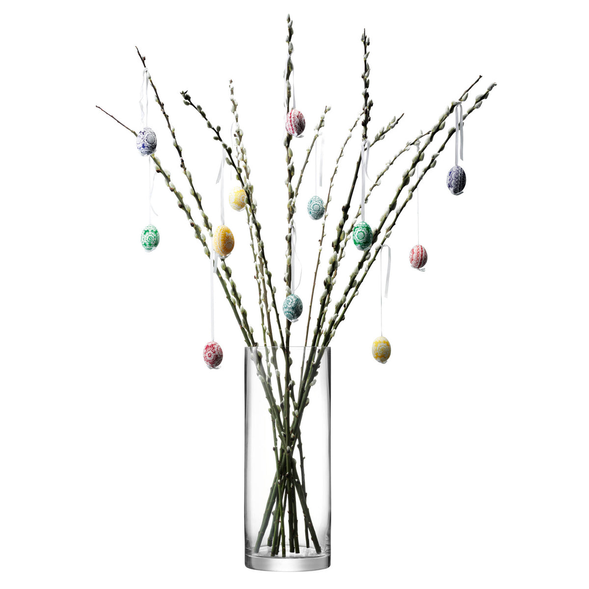 LSA | Vase, COLUMN, glasklar, H50 cm
