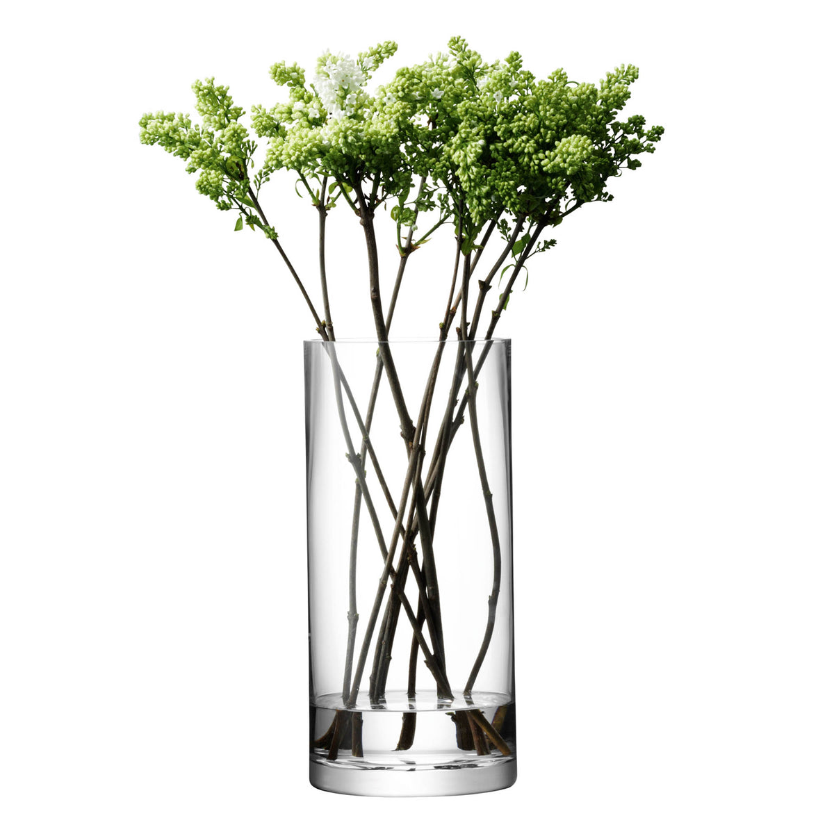 LSA | Vase COLUMN, klar, Ø17cm