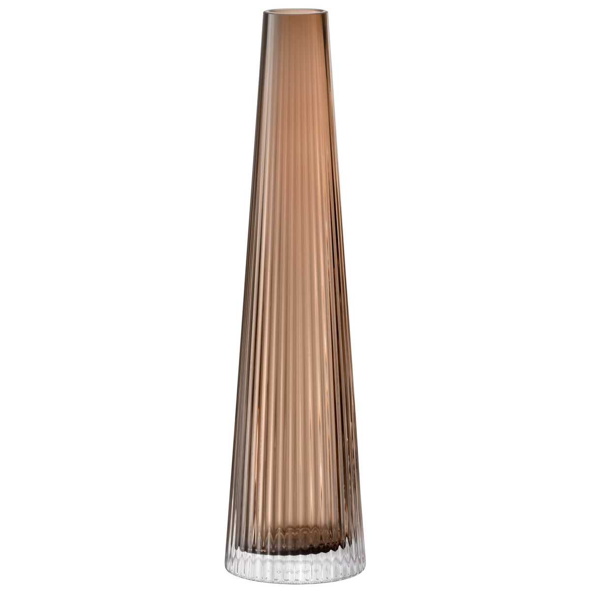 LSA | Kerzenhalter, BEACON, braun, 34 cm