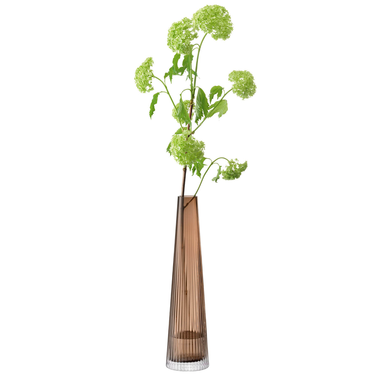 LSA | Kerzenhalter, BEACON, braun, 34 cm