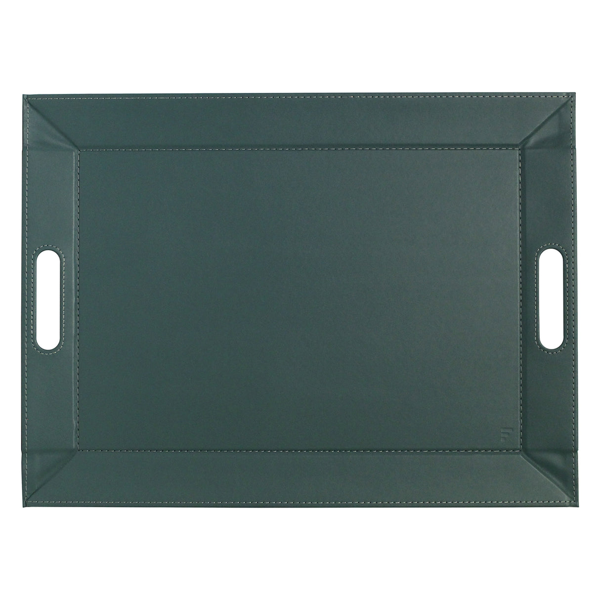 Wendetablett | 2in1 Tablett & Tischset DUO, Petrol/Anthrazit, groß