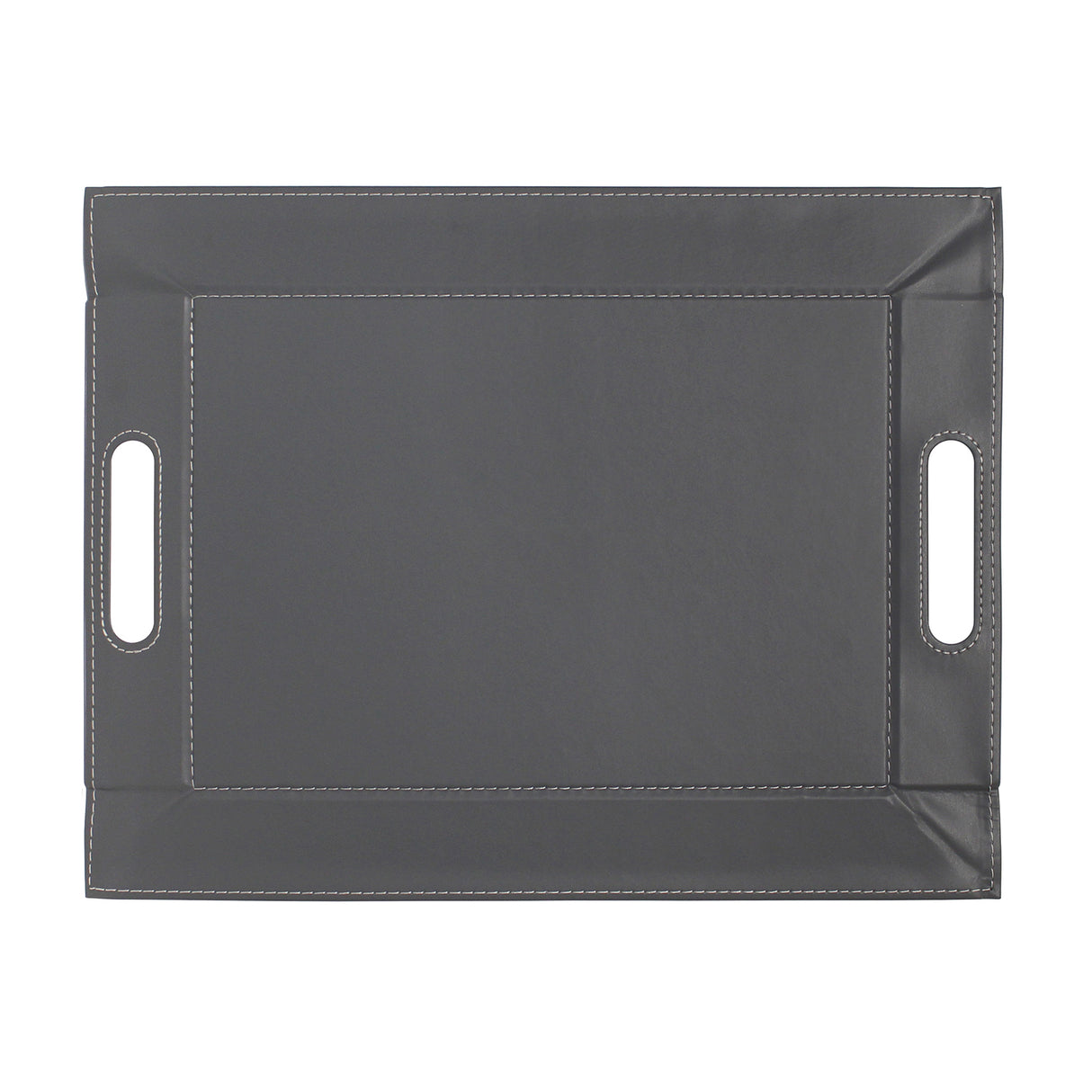 Wendetablett | 2in1 Tablett & Tischset DUO, Flieder/Grau, groß