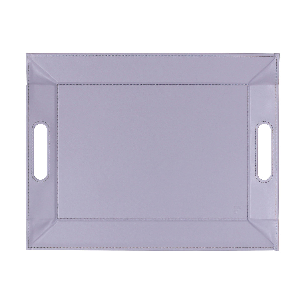 Wendetablett | 2in1 Tablett & Tischset DUO, Flieder/Grau, groß