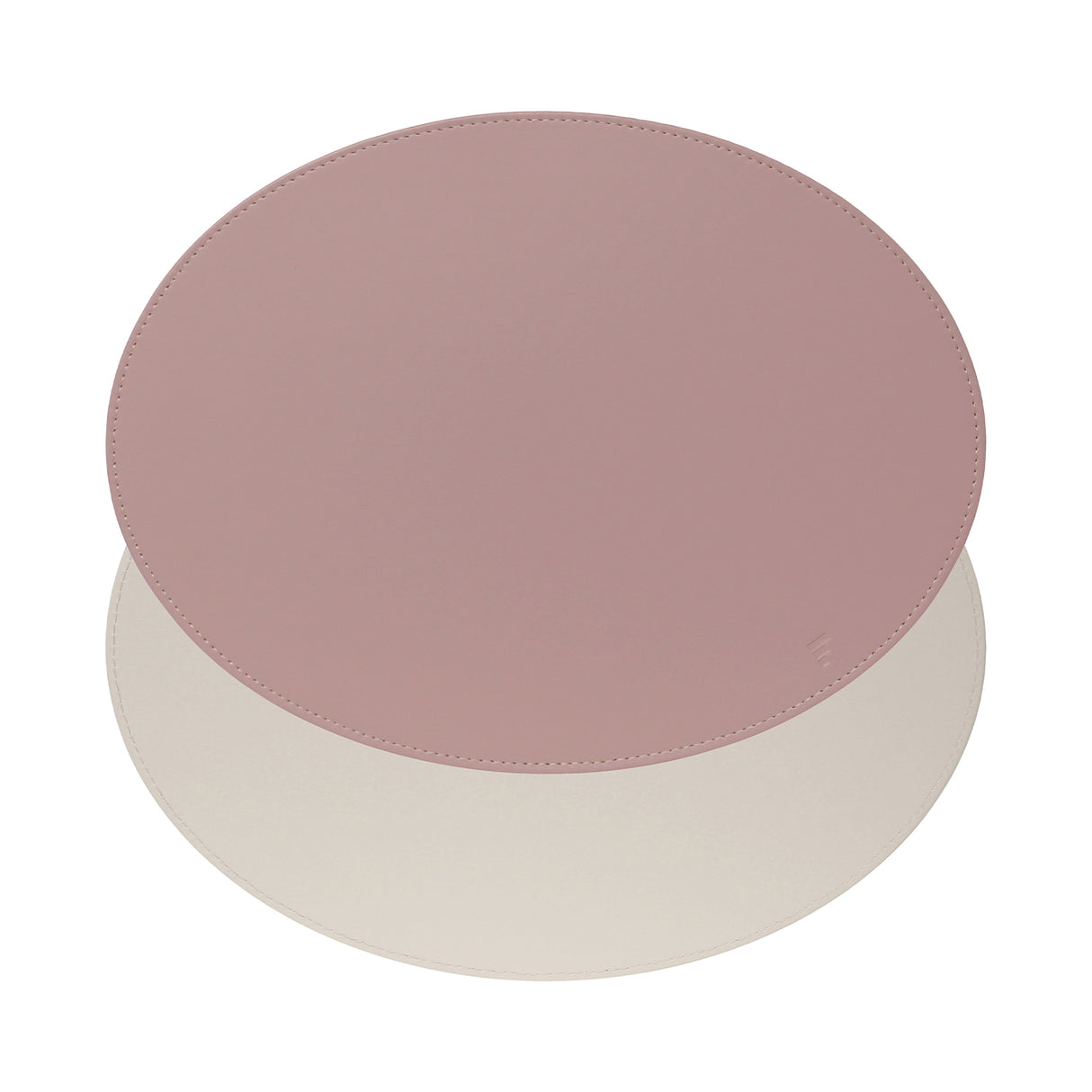 Platzset, Oval, Altrosa/Stein