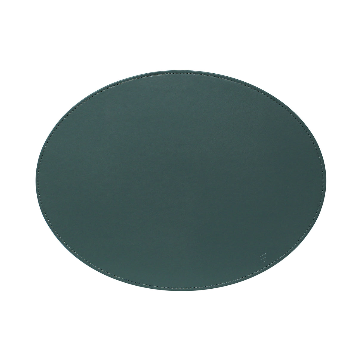 Platzset DUO, oval, Petrol/Anthrazit