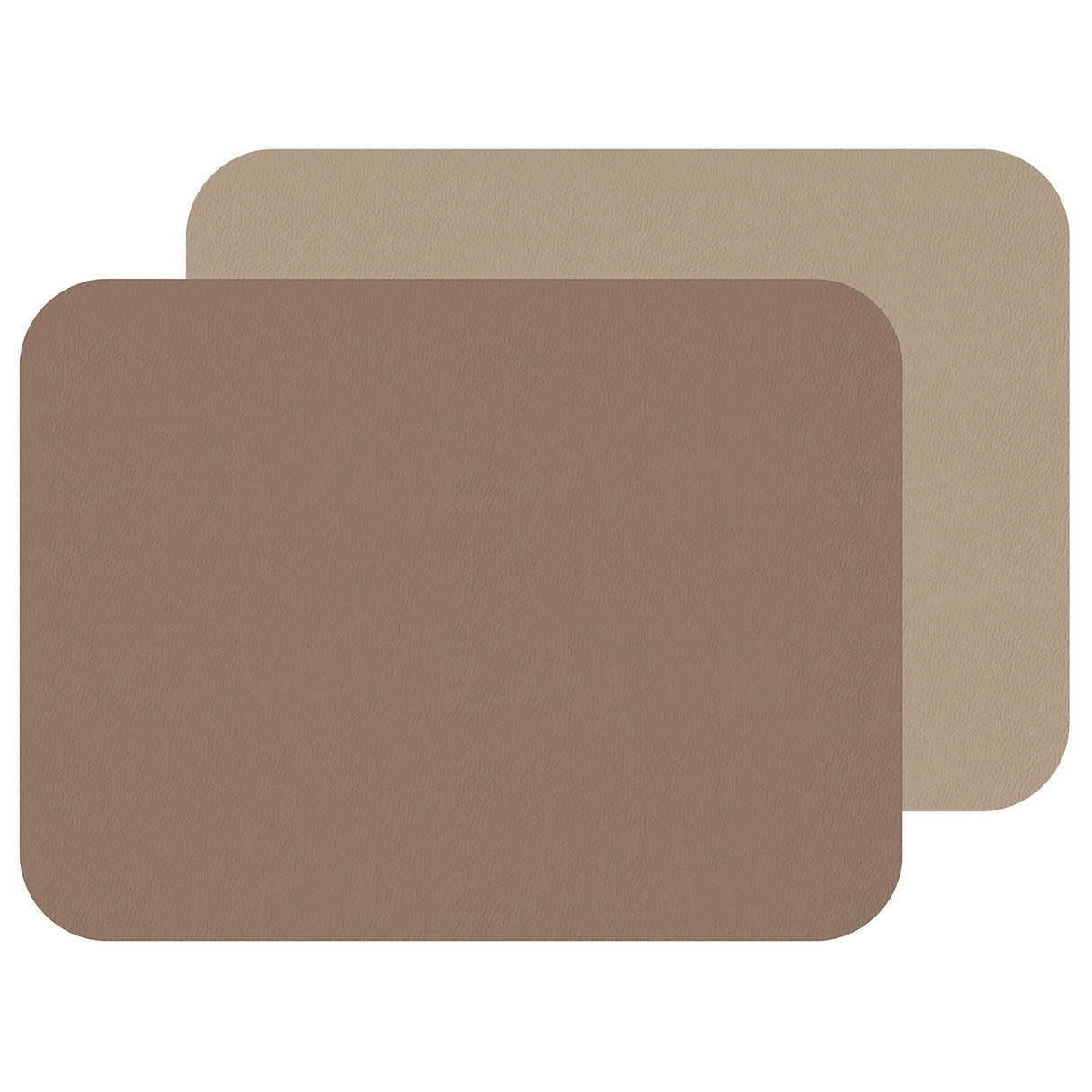 Tischset Flexi, Taupe/Sand, 2er Set