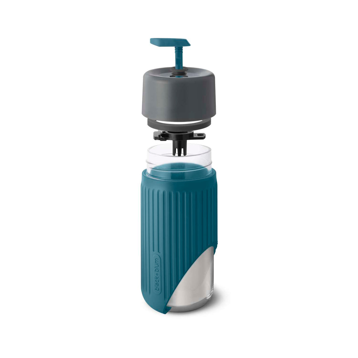 To-Go Kaffeebecher aus Glas, 340 ml