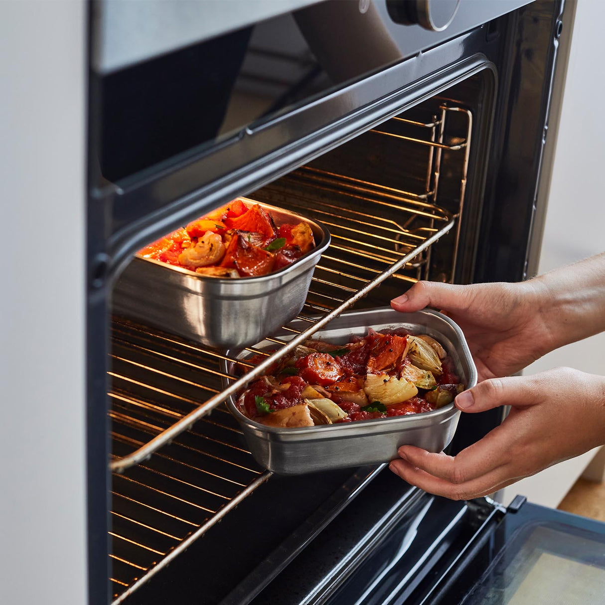 Multifunktions-Box aus Edelstahl, 1,1 L