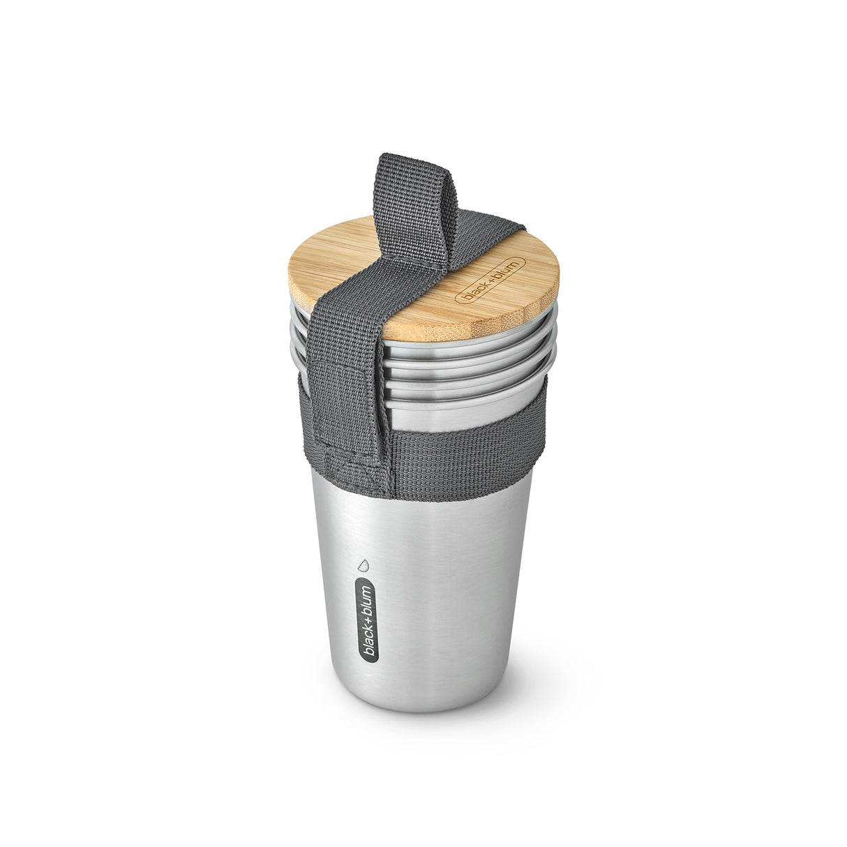 Becher Set aus Edelstahl, 4 Stk., 500ml