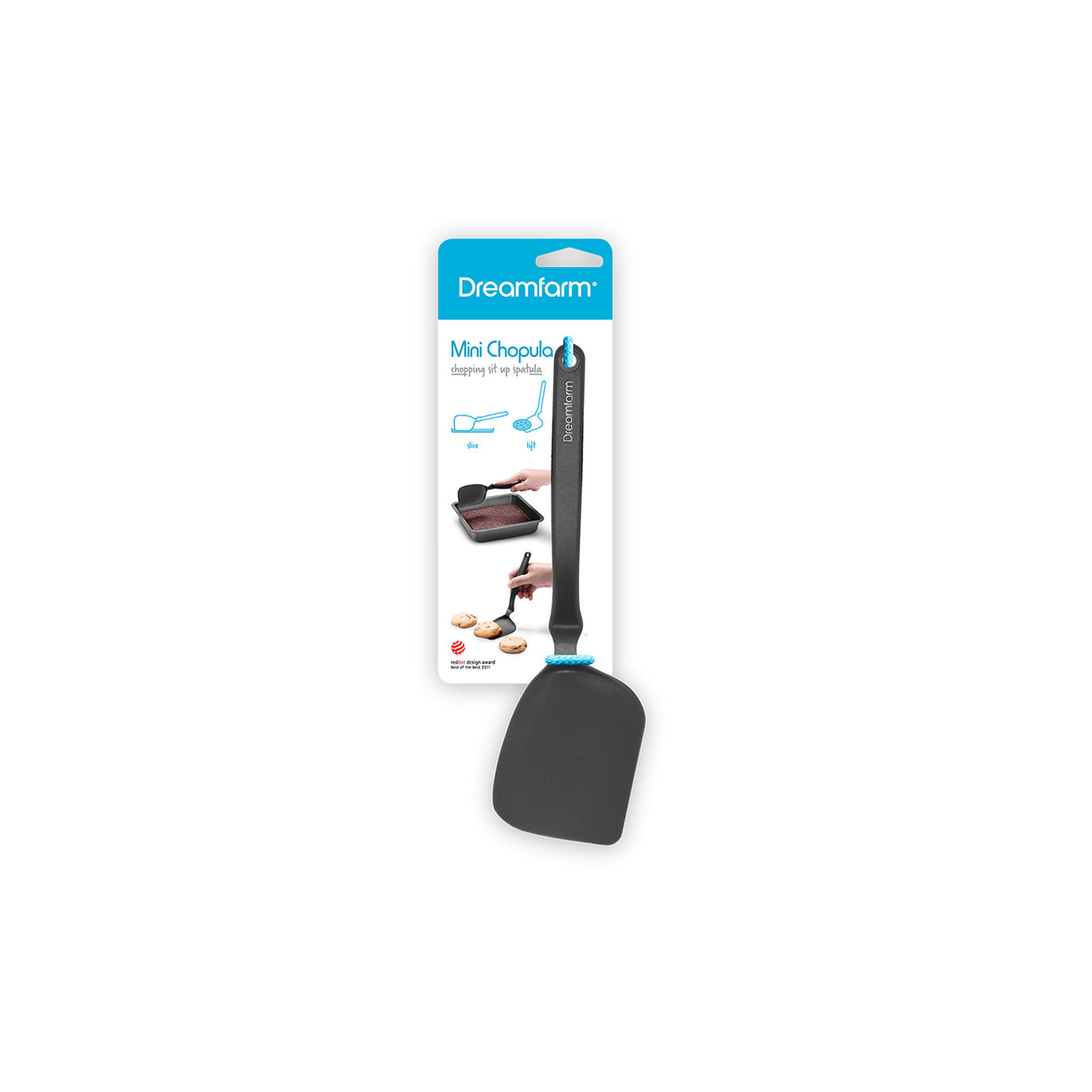 Küchenwender MINI CHOPULA, schwarz