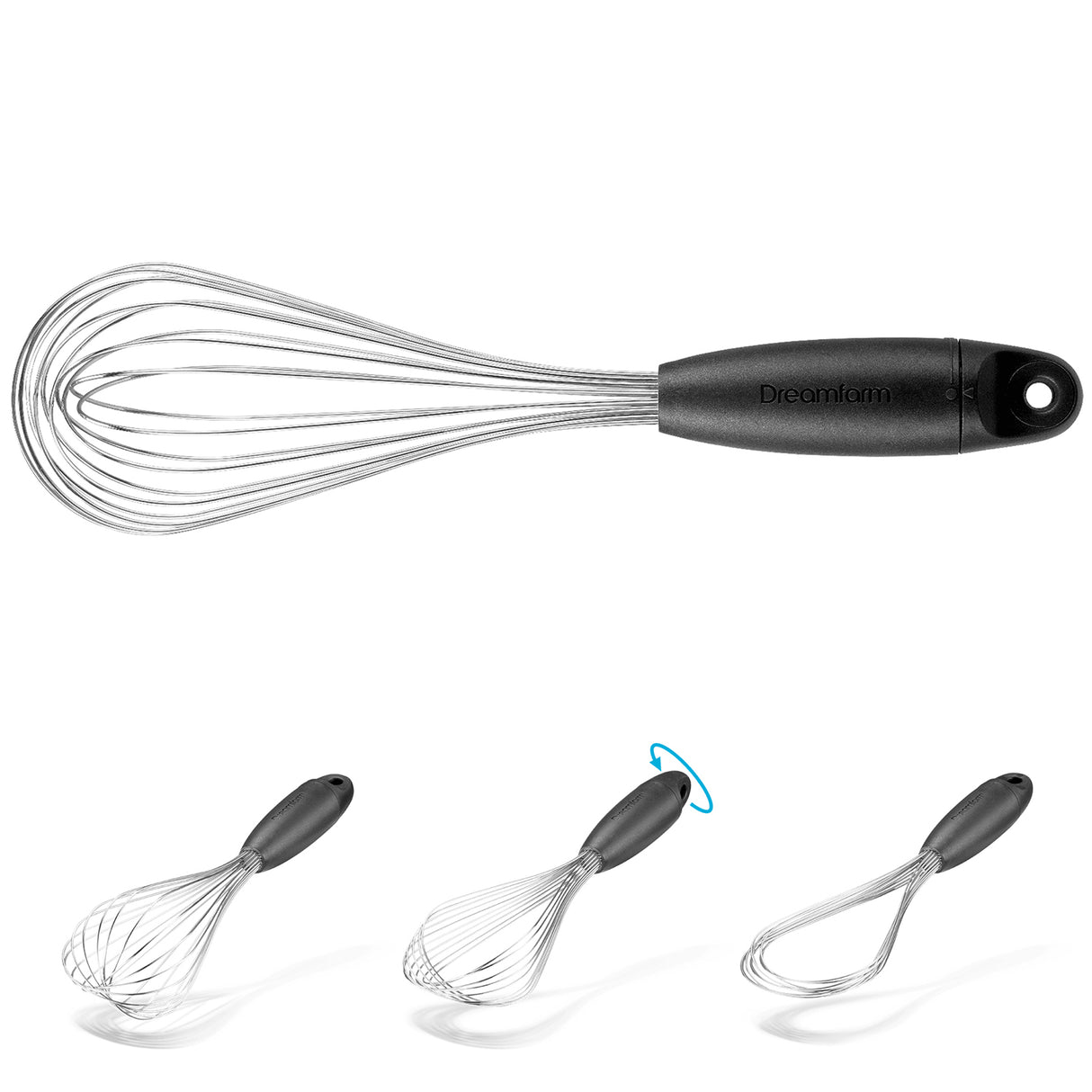 Schneebesen FLISK, 3in1, faltbar