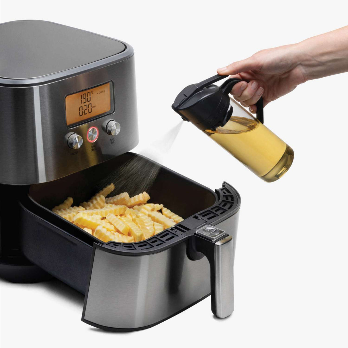 Ölflasche mit Sprüher OILEROO