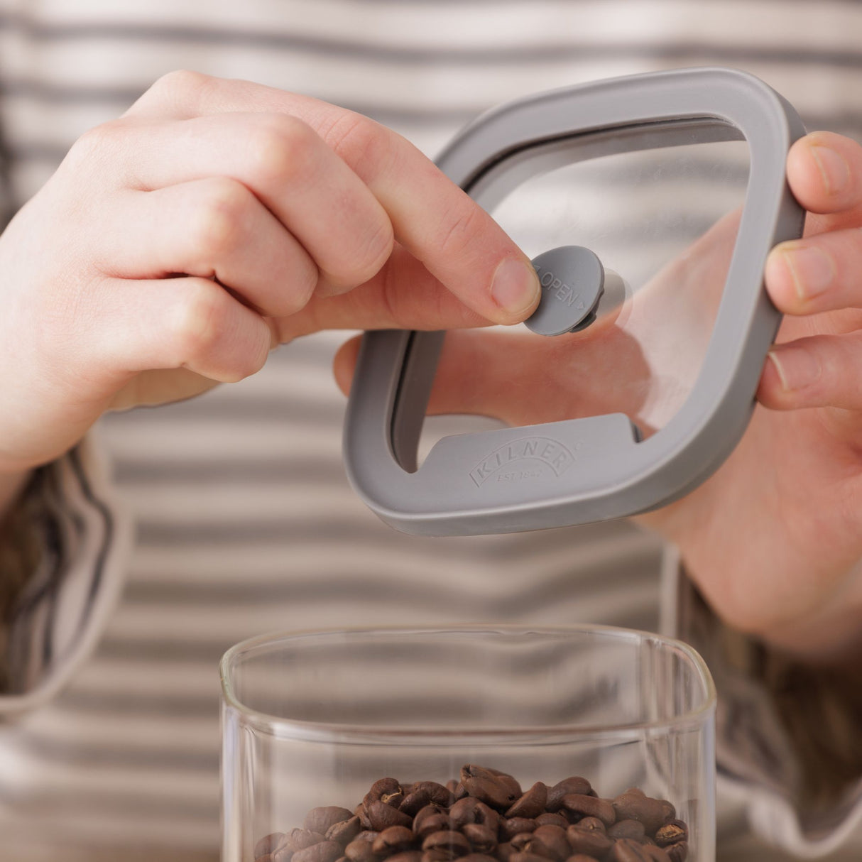 Vorratsbehälter aus Borosilikatglas in 5 Größen