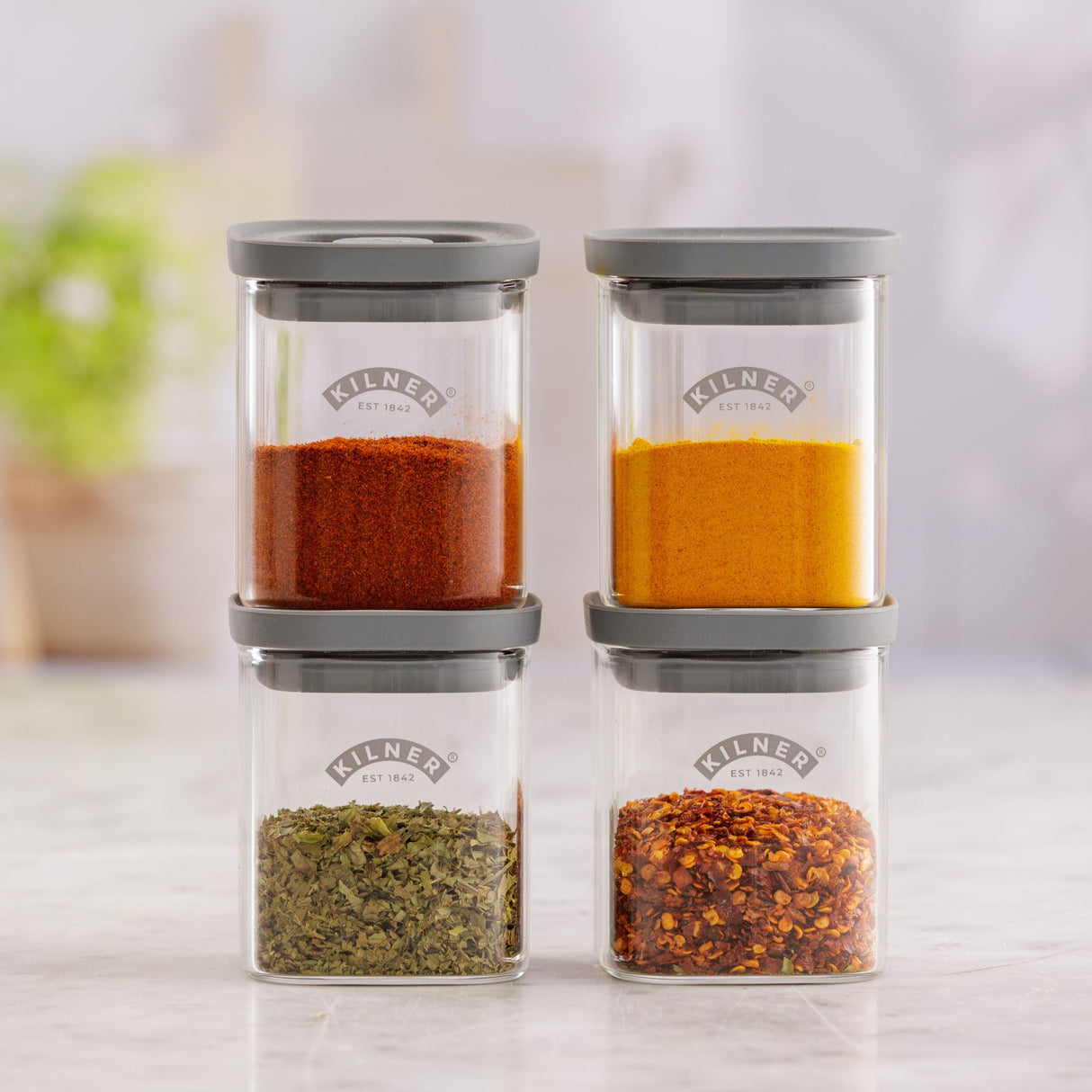 Vorratsbehälter aus Borosilikatglas in 5 Größen