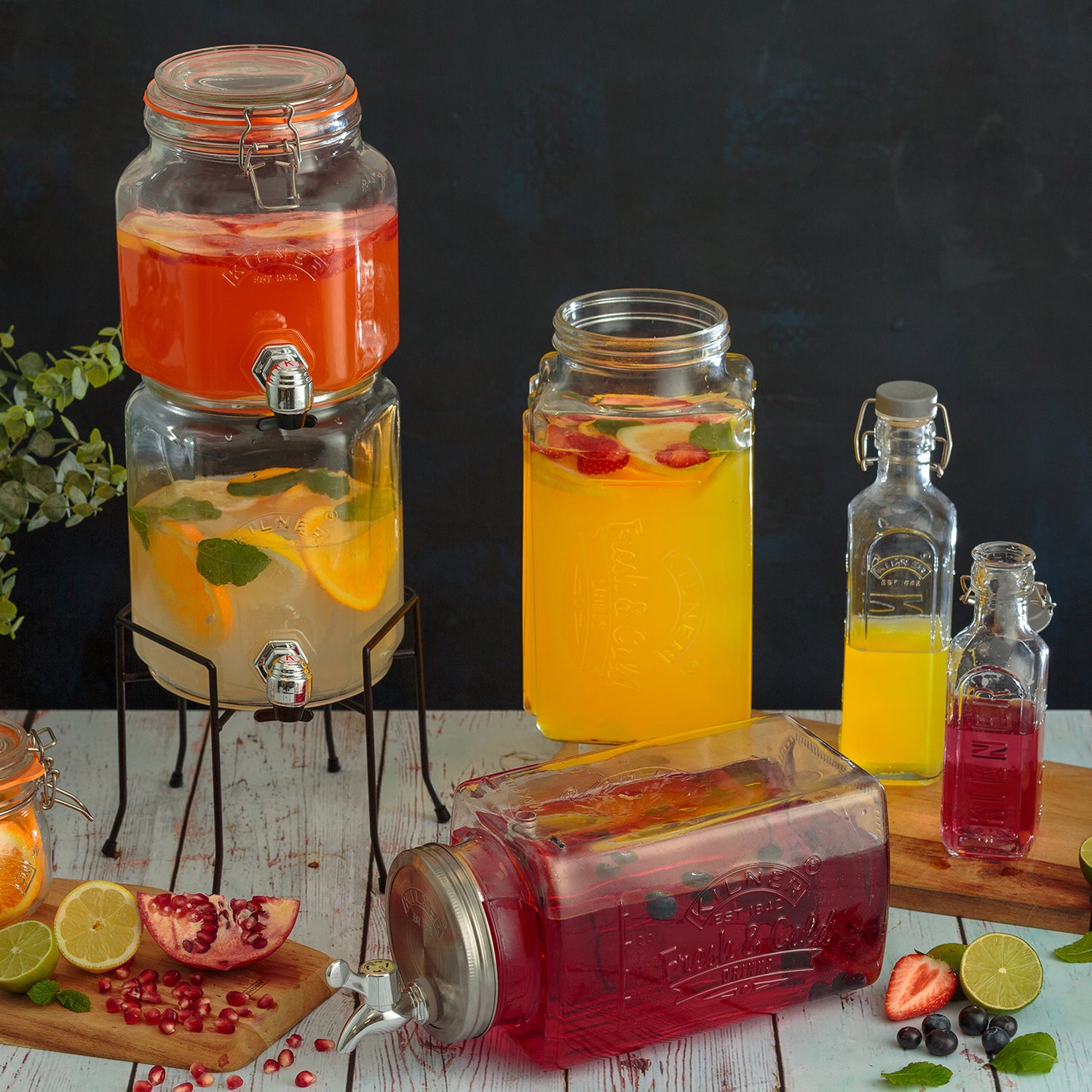 Stapelbarer Getränkespender, 3,1 & 2,1 Liter