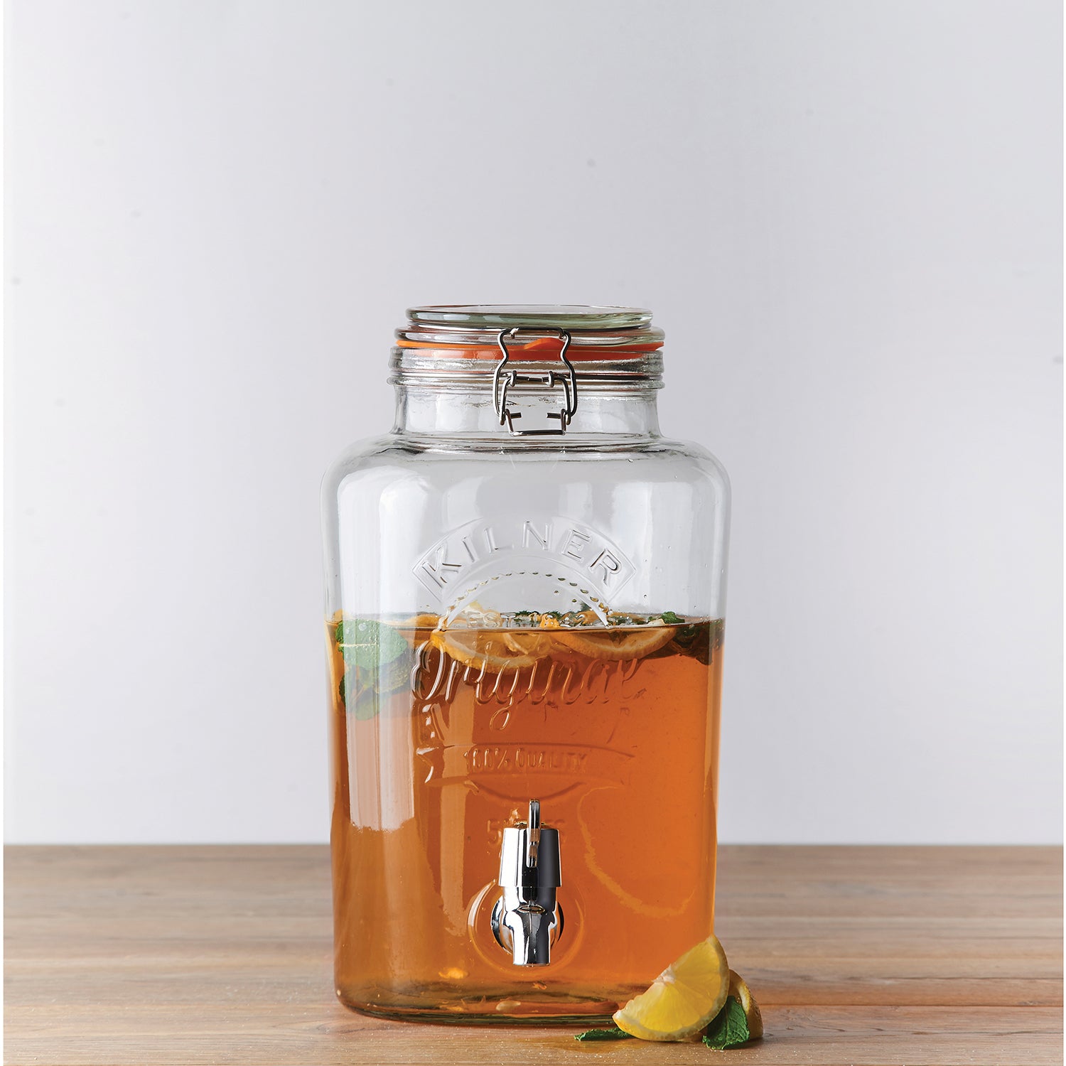 Runder Getränkespender, 5 oder 8 Liter