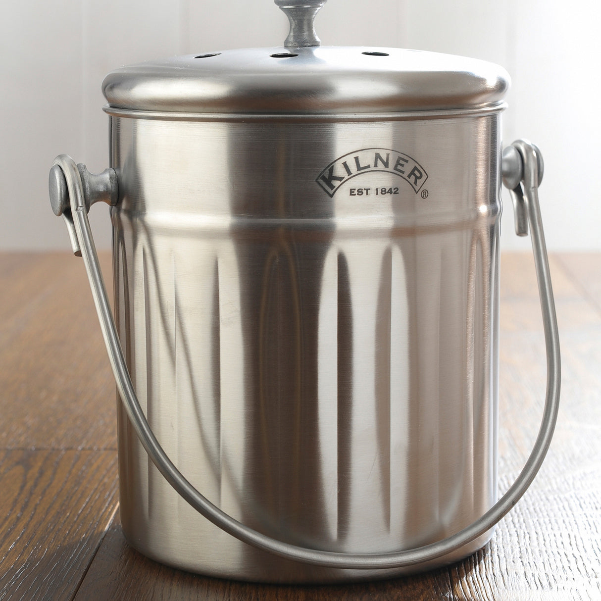 Küchen Komposter, Edelstahl, 2 Liter