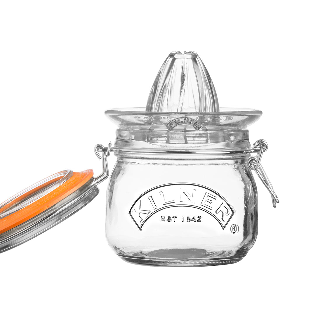 Zitrusfruchtpresse mit Vorratsglas, 500ml