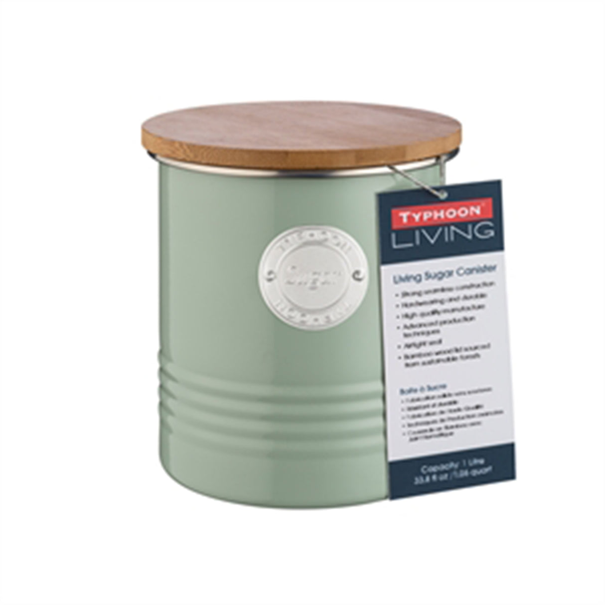 Living Collection Zuckerdose,, pastellgrün, 1 Liter