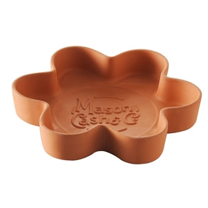 Terracotta Backform Blume, 30cm