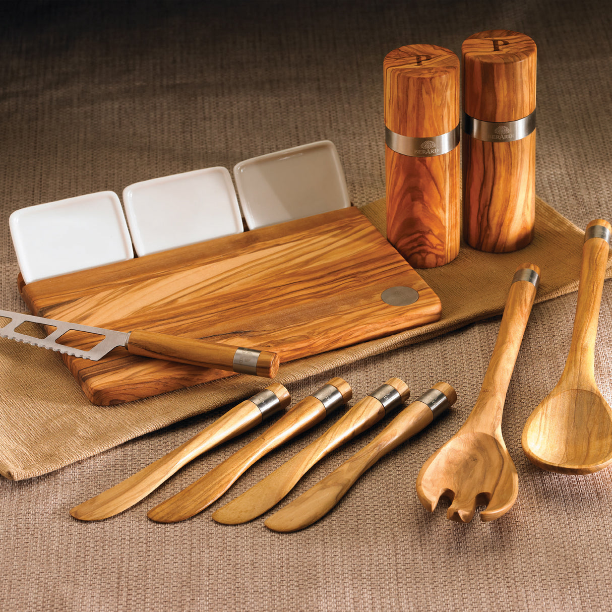 Salat-Besteck, 30 cm, Serie Acero