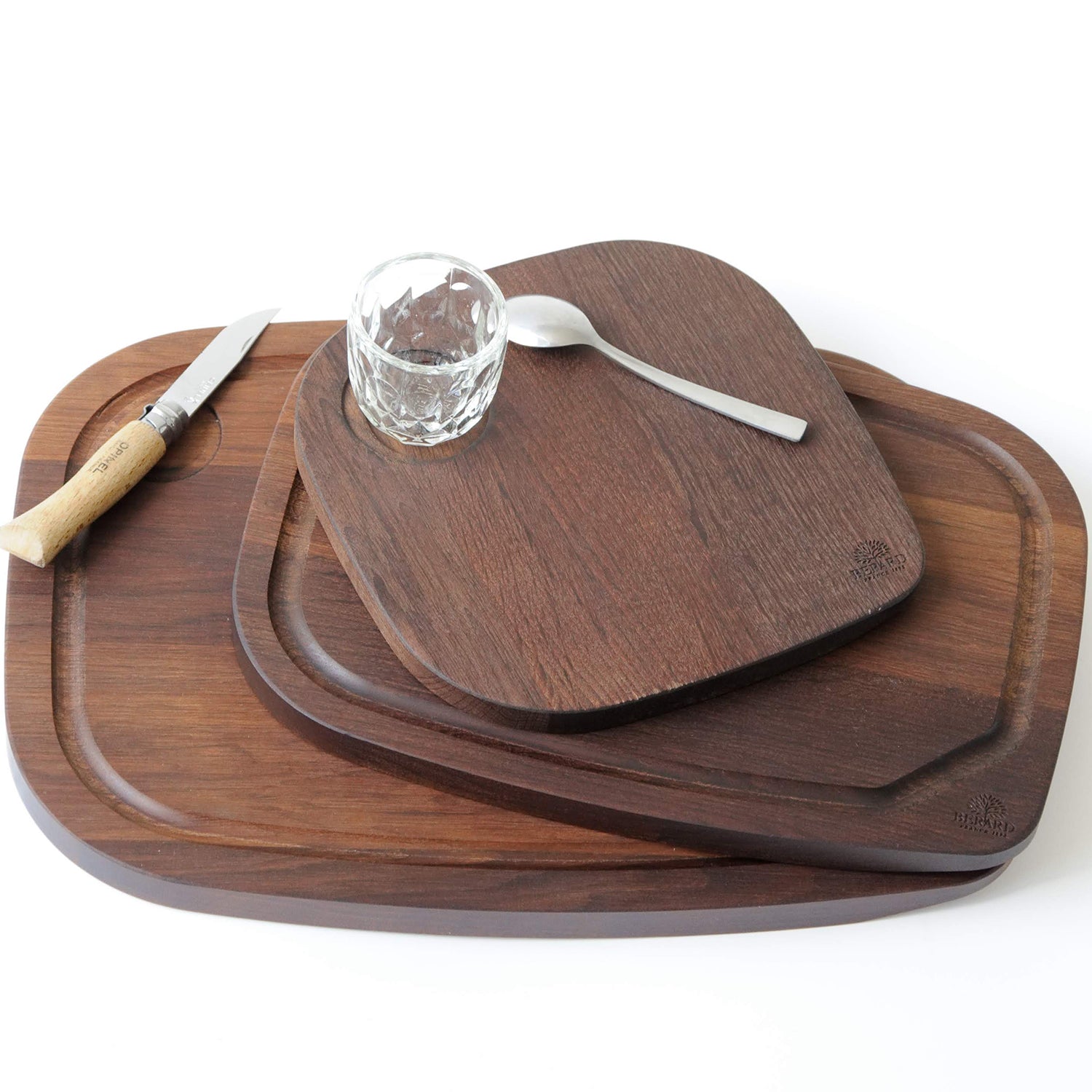 Schneidbrett mit Saftrille, Nerro aus Hainbuche, 2 Größen