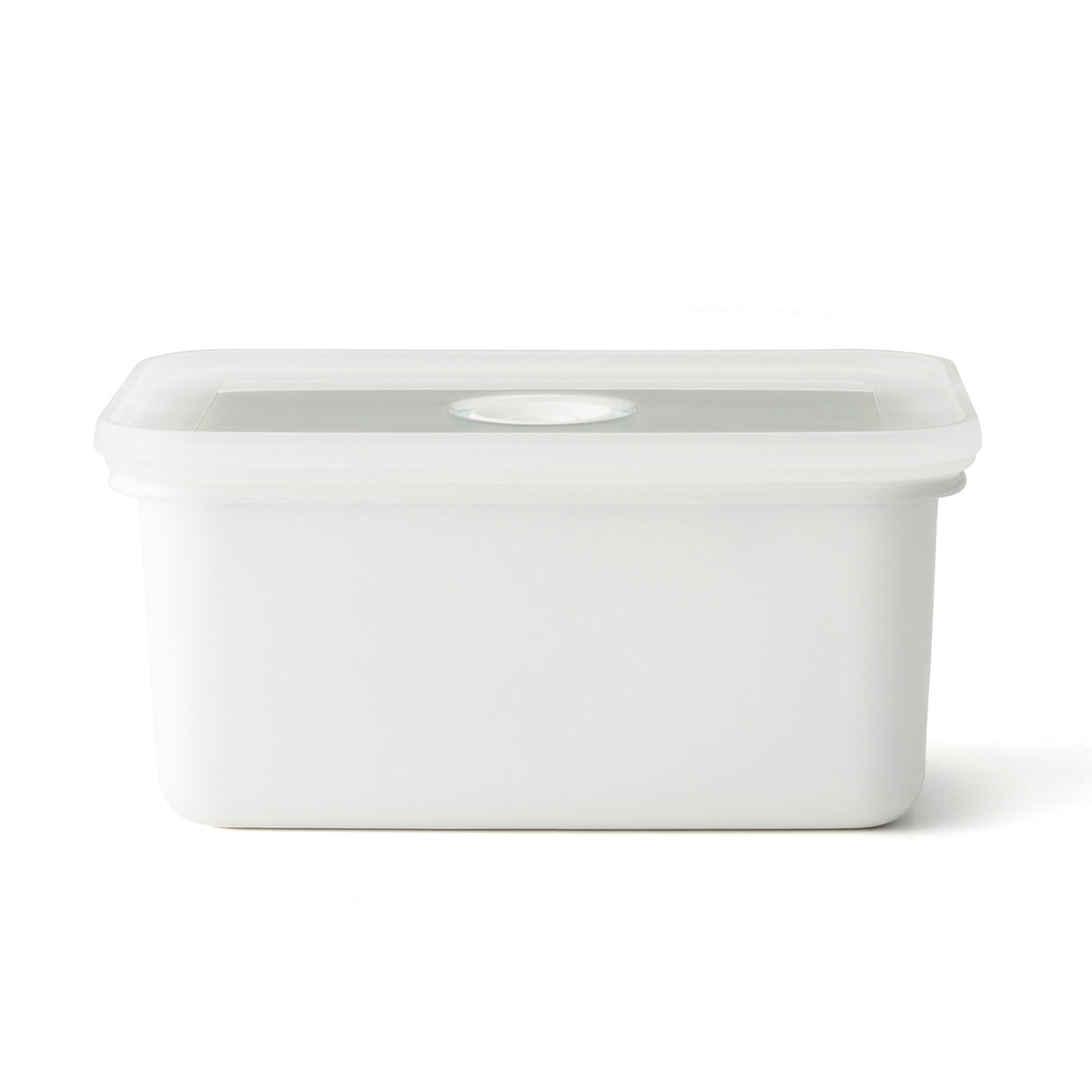 Vakuum Emaille Frischhaltedose, M hoch