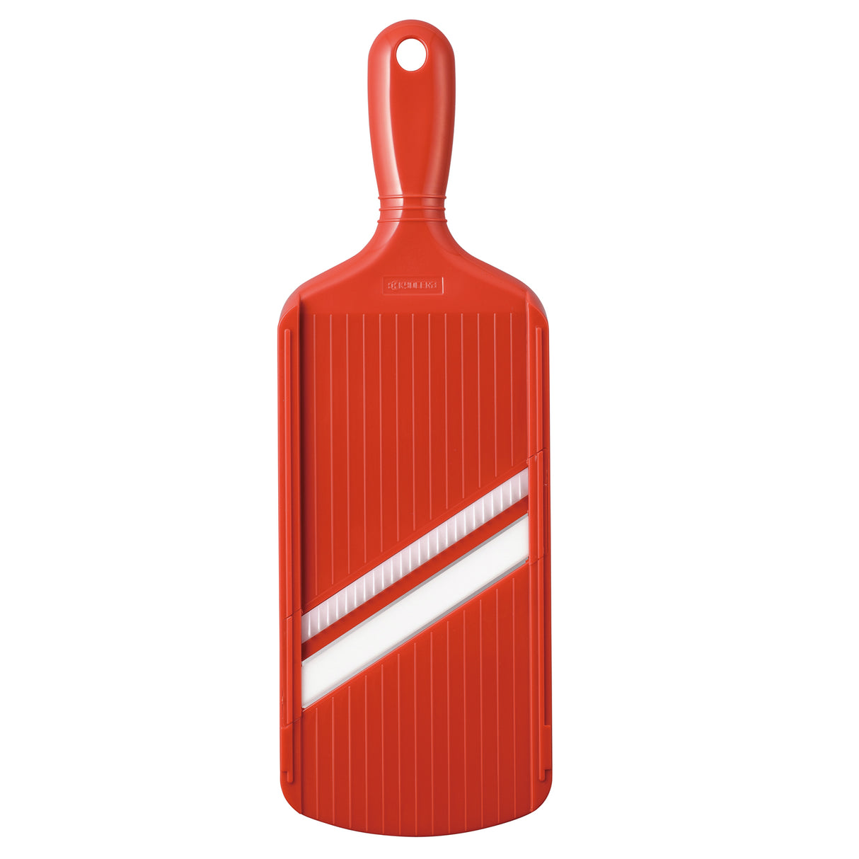 Küchen-Hobel mit Keramik-Julienneklinge, rot