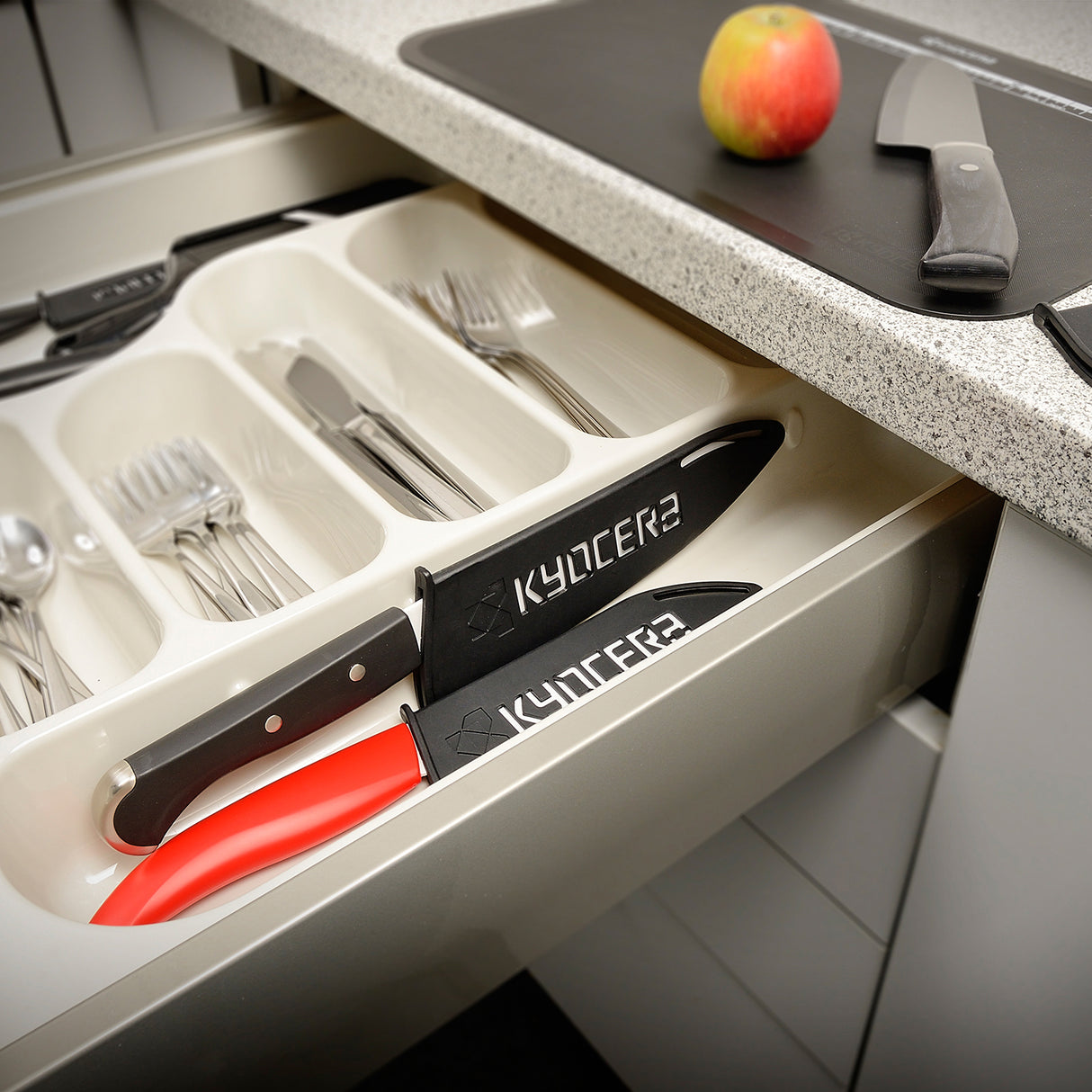 Klingenschutz für Keramikmesser mit bis zu 11 cm Klingenlänge