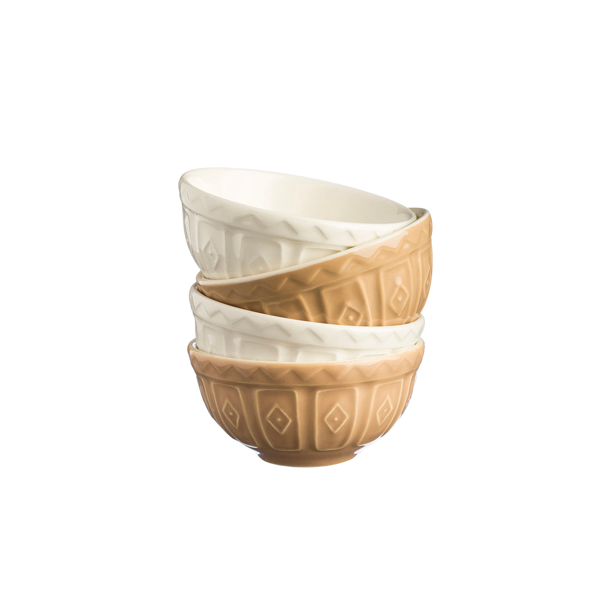 4er Set Vorbereitungsschalen- CANE, 4 x 175 ml