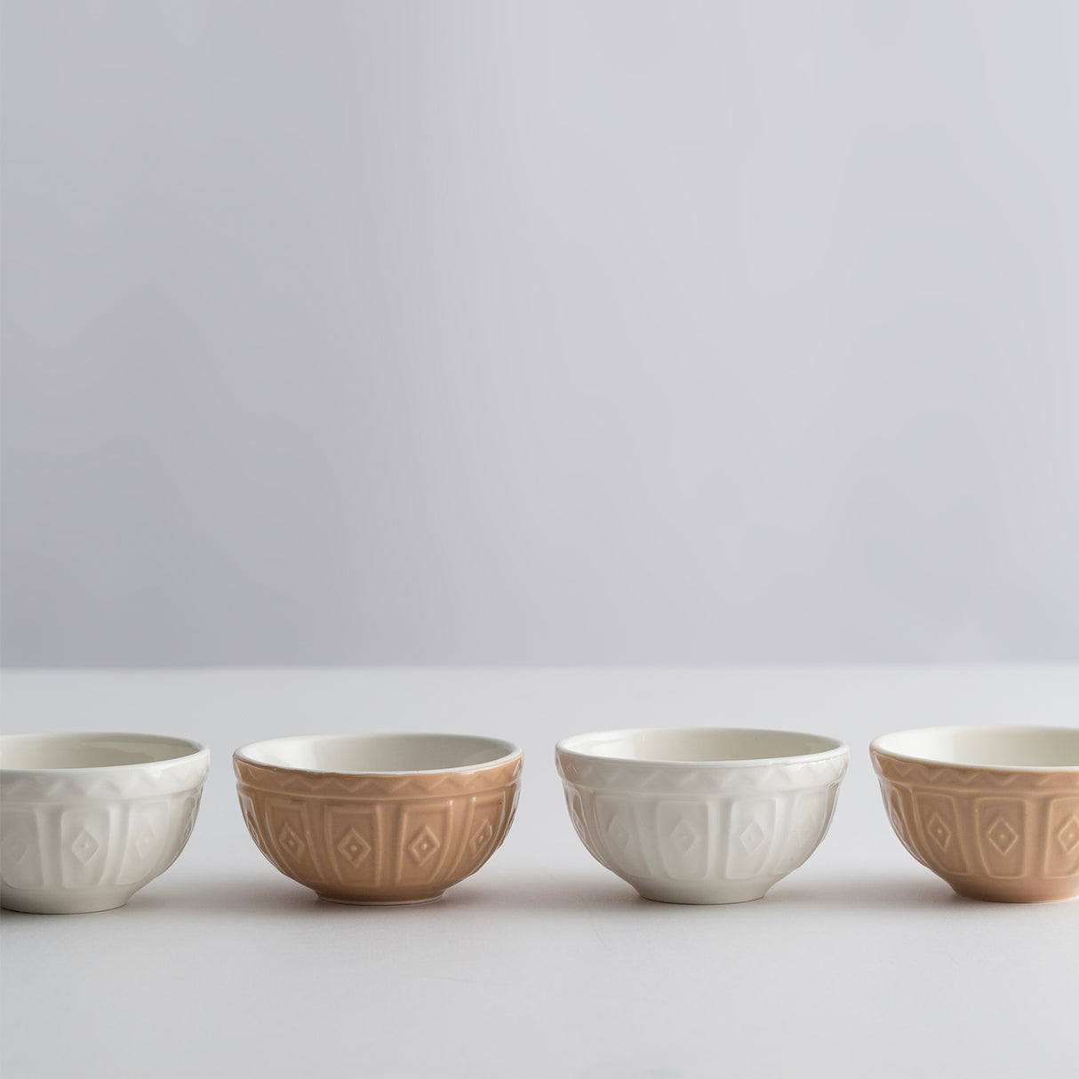 4er Set Vorbereitungsschalen- CANE, 4 x 175 ml