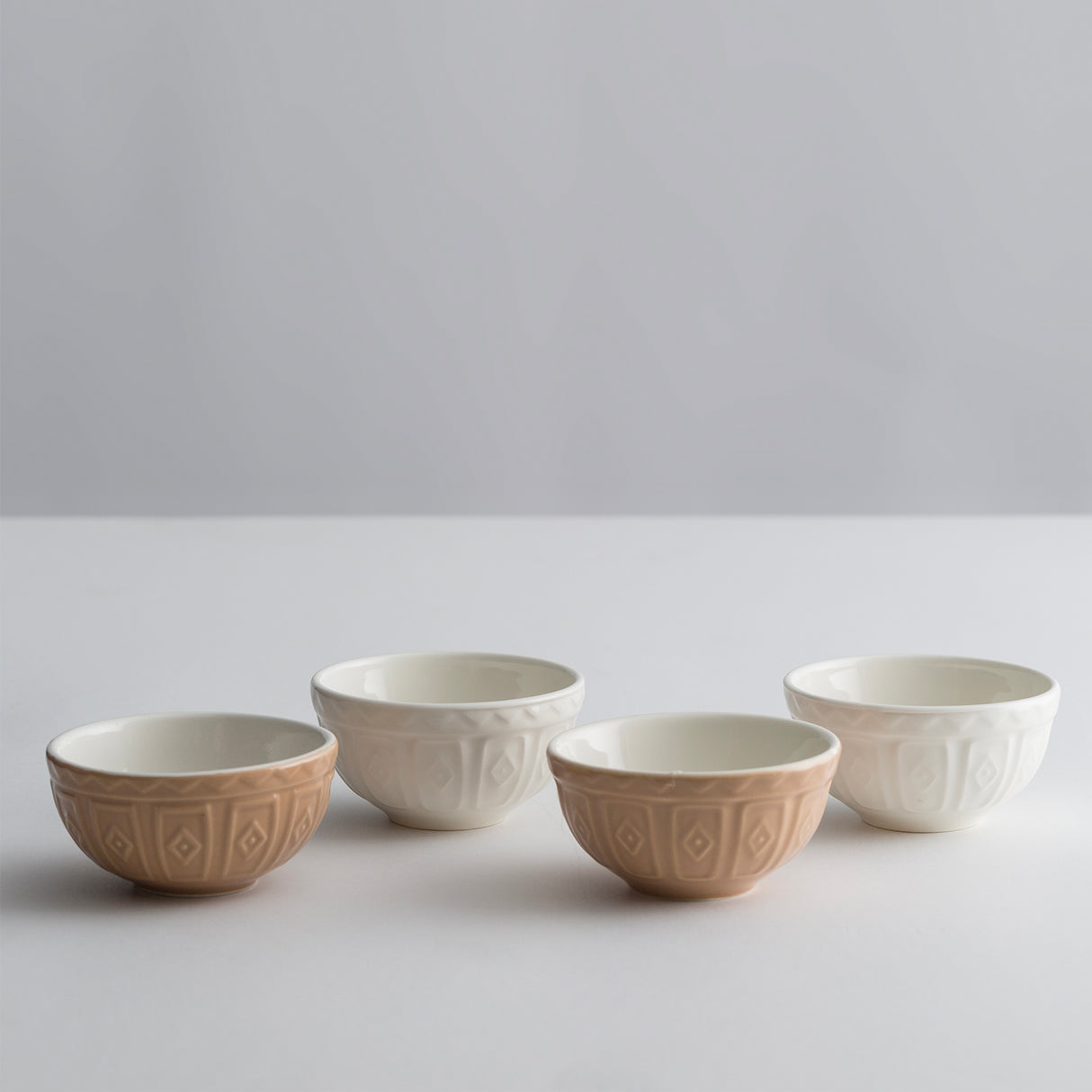4er Set Vorbereitungsschalen- CANE, 4 x 175 ml