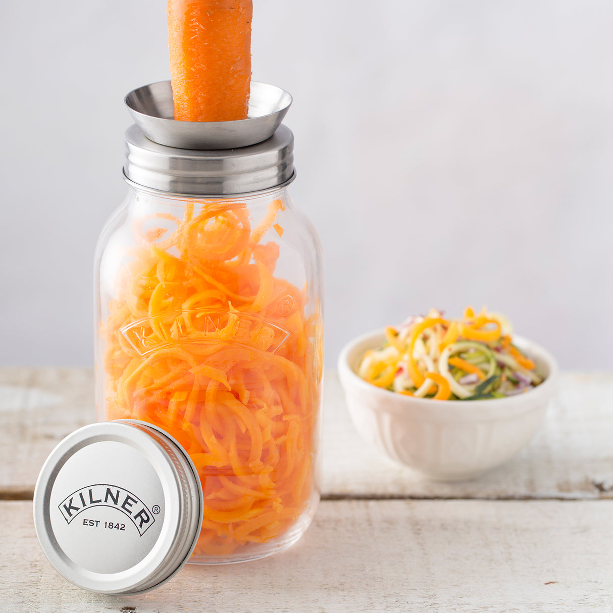 Spiralizer mit Glas 1 Liter